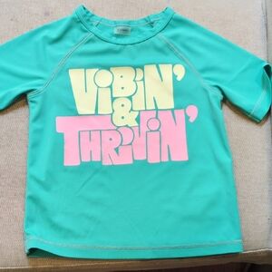 Rashguard Short Sleeve Vibin & Thrivin